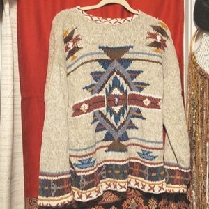 Aztec sweater